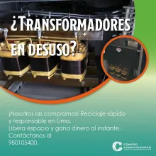 COMPRAMOS TRANSFORMADORES 