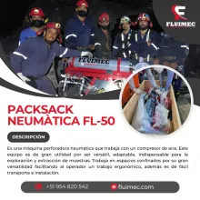  PACKSACK NEUMATICA FL-50 ubicación de vetas 