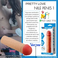 PRETTY LOVE - NILE FUNDA DE PENE EXTENSORA NATURAL