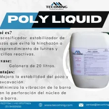 POLY LIQUID - BENTONITA - PERFORACIÓN DIAMANTINA TECOMING