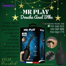 PARA LOS AMANTES DEL SEXO ANAL LIMPIO Y SIN DOLOR - MR PLAY DUCHA ANAL