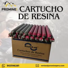 CARTUCHO DE RESINA SOPORTE MINERO 