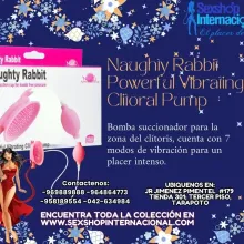 NAUGHTY RABBIT VIBRADOR CLITORAL