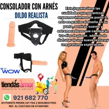  Consolador Con Arnés Dildo Realista