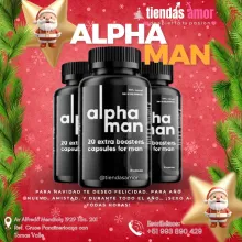 Alpha man potenciador sexual cápsulas