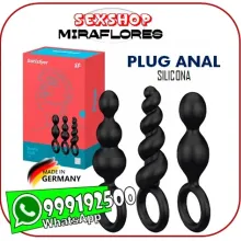 SATISFYER BOOTY CALL PLUG ANALES DE SILICONA SEXSHOP MIRAFLORES