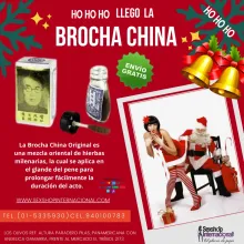 BROCHA CHINA ADIOS EYACULACION PRECOZ