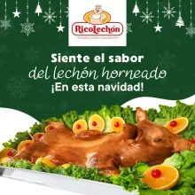  La Navidad se acerca y no puede faltar tu lechón horneado 