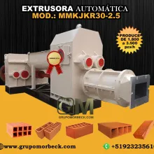 EXTRUSORA FABRICAR LADRILLOS DE ARCILLA