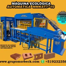 Máquinas Ecológica para fabricar ladrillos de arcilla