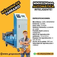 Máquina para Tarrajear paredes.