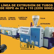 Maquina para fabricar Tubos de PVC 