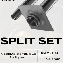 SPLIT SET PARA SOSTENIMIENTO MINERO 