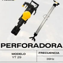 PERFORADORA YT 29 - 39HZ EQUIPO MINERO 