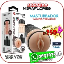 VAGINA VIBRADOR MASTURBATOR MASCULINO - PRETTY LOVE EMILY SEXSHOP MIRAFLORES