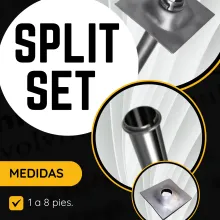 SPLIT SET SOPORTE EN MINA 