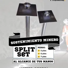 SPLIT SET SOSTENIMIENTO MINERO 