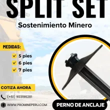 SPLIT SET SOSTENIMIENTO MINERO 