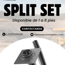 SPLIT SET PRODUCTO PARA SOSTENIMIENTO MINERO 