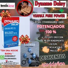 Dynamo Delay Viamax Pure power Potenciador 100 Natural