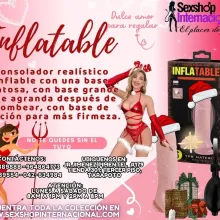 INFLATABLE CONSOLADOR REALISTICO AGRANDABLE