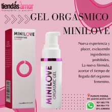 Minilove For Women GEL ORGÁSMICO FEMENINO Nueva experiencia y placer