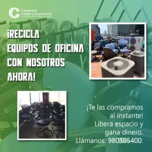 COMPRAMOS EQUIPOS DE OFICINA