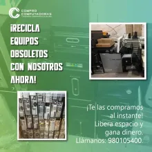 COMPRAMOS EQUIPOS OBSOLETOS 