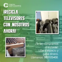 COMPRAMOS TELEVISORES 