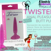 TWISTER PLEASURE PLUG ESTIMULADOR PLACENTERO ANAL