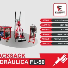  PACKSACK HIDRÁULICA FL-50 ubicación de vetas
