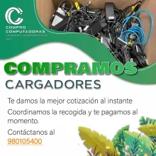 COMPRAMOS CARGADORES 