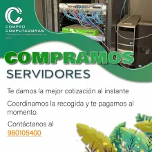 COMPRAMOS SERVIDORES 