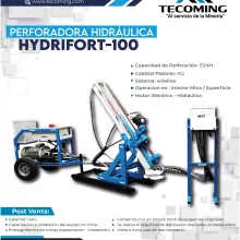 EQUIPO DE PERFORACION DIAMANTINA - PASANTE AQ - HYDRIFORT 100 TECOMING