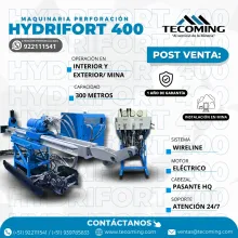 MINERIA EQUIPO PARA PERFORACION EN NQ - HYDRIFORT 400 TECOMING