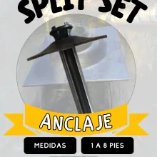 SPLIT SET PARA ANCLAJE EN LA MINERÍA 