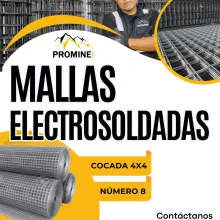 MALLAS ELETCROSOLDADAS PRODUCTO PARA SOSTENIMIENTO MINERO 