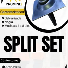 SPLIT SET SOPORTE MINERO 