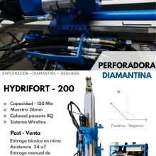 EXPLORACION DIAMANTINA PARA 150MTS BQ TECOMING