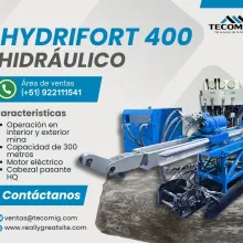 EQUIPO PARA MINA SUPERFICIE HYDRIFORT 400 TECOMING