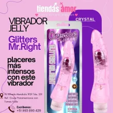 VIBRADOR GLITTERS MR.RIGHT