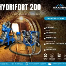 EQUIPO PARA INTERIOR MINA HYDRIFORT 200 TECOMING