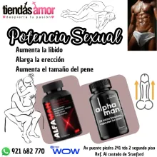 Potencia Sexual Erecciones Firmes Aumenta el tamaño del pene