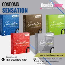 Sensation Preservativo Caja x3 Condones