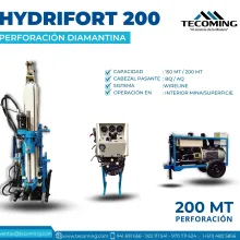 EQUIPO HIDRAULICA PARA MINERIA - HYDRIFORT 200 TECOMING