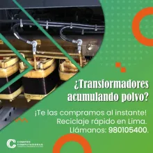 COMPRAMOS TRANSFORMADORES 