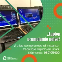 COMPRAMOS LAPTOPS