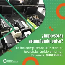 COMPRAMOS IMPRESORAS