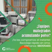 COMPRAMOS EQUIPOS MALOGRADOS 