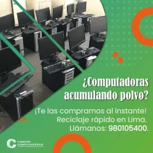 COMPRAMOS COMPUTADORAS 